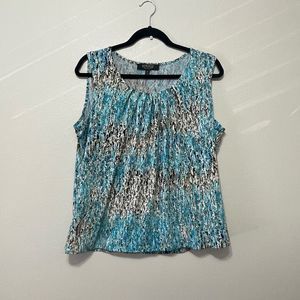 Kasper Petite Large Sleeveless Top